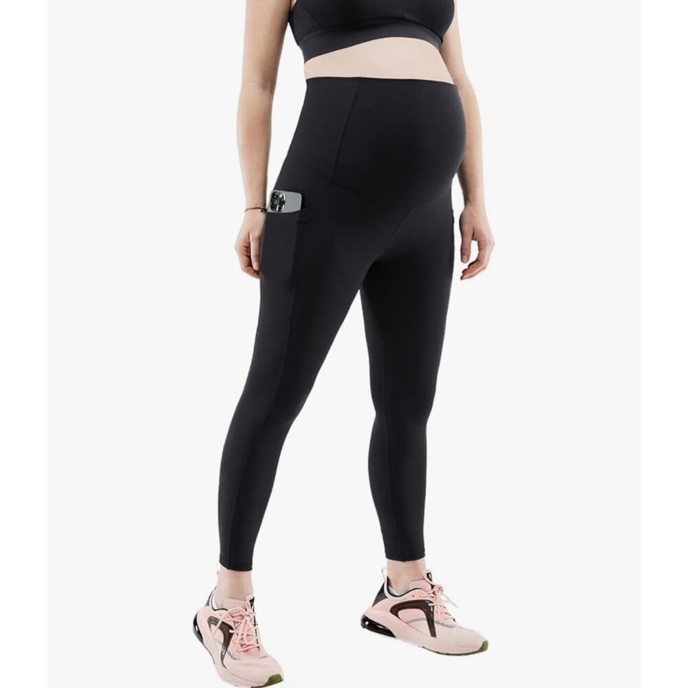 NWT Fabletics Maternity Leggings 7/8 length Size L